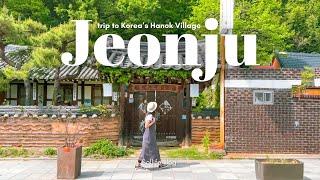 How to spend 2 days in Jeonju - Spring trip,  Hanok Village, cafes, museums | Korea travel VLOG