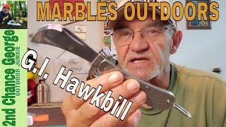 Marbles Outdoors - Stainless G. I. Knife Hawkbill