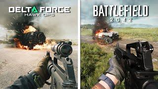 Delta Force Alpha vs Battlefield 2042 - Destruction Comparison