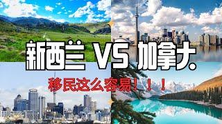 移民加拿大or新西兰？学签转工签 / 创业移民 / 雇主移民 科普SUV难易程度