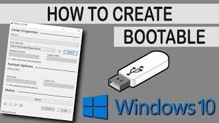 How To Create Bootable Usb Windows 10