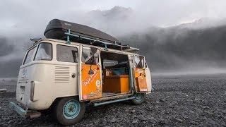 Full Tour ~ VW Bus Motorhome Driven From Brazil To Alaska ~ Kombi Life