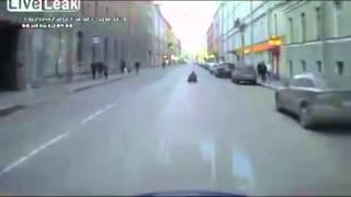 Ukraine Insurance Scam, Stunt And Or Pedestrian Idiot...?