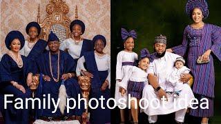 Nigerian Family photoshoot ideas// Classic family photoshoot Styles