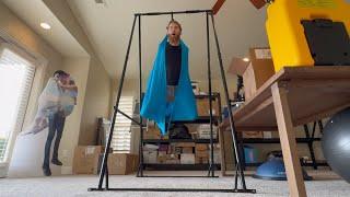 LEARNING AERIAL YOGA! - IMBRANDONFARRIS