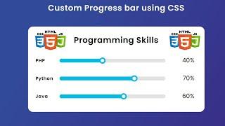 CSS Skill Bar Design