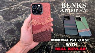 iPhone 16 Pro Max Benks Woven Kevlar Case : Thin & Light