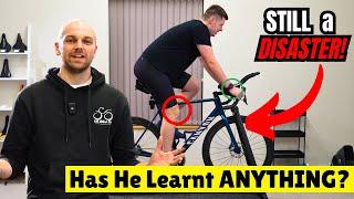 Bike Fitter Reacts PT.2: His Position Is STILL a DISASTER! @TriathlonDan