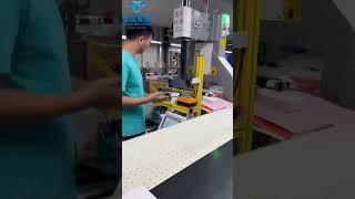 Crafting Excellence: Our Semi-Automatic Drawer Box Production Line #automaticpackagingequipment