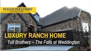 Luxury Ranch Homes for Sale in Charlotte NC - Falls at Weddington