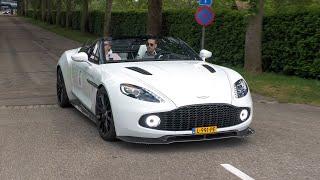 1 of 99 Aston Martin Vanquish Zagato Volante - Lovely V12 Sounds !