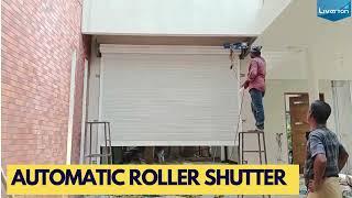 Perforated Motorized Roller Shutters for Homes & Offices | Liverton Automation Kochi - 9048488480