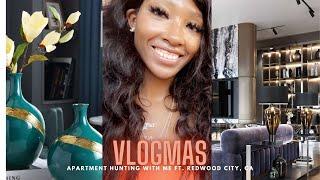 VLOGMAS DAY 5!|APARTMENT HUNTING WITH ME FT. REDWOOD CITY, CA