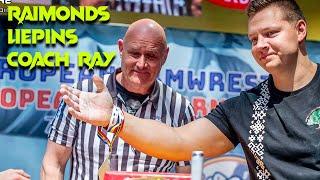 Coach Ray (Raimonds Liepins) wins BRONZE in 85 kg left hand MEN  (EUROPEAN CHAMPIONSHIP 2022)