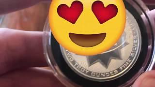 Uncle Sal's Silver &... Face Reveal?!?!?! 0.o #Silver #Coins #SalivateMetal #Gold #Ag #Au #Unboxing