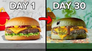 I Let Every Fast Food Burger Decompose For 30 Days