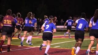 All-Canadians Alex Tessier and Frederique Rajotte team up for a long try vs. Montreal