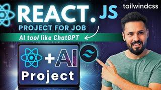 React JS Project with tailwind in Hindi #1 Build AI tool like ChatGpt