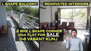 Beautiful 2 BHK DDA Flat For Sale in Vasant Kunj | South Delhi | Sector D6