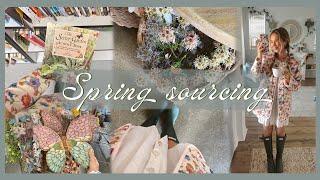 SPRING SHOP WITH ME | sourcing seasonal pieces for our home! 