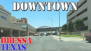 Odessa - Texas - 4K Downtown Drive