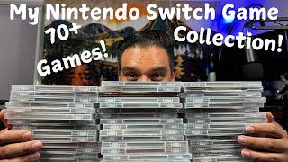 My UPDATED Nintendo Switch Game Collection - 70+ games