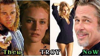 TROY CAST THEN NOW | BRAD PITT ACHILLES