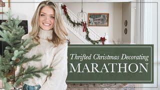 The Ultimate Christmas Thrifting & Decorating Marathon: Transform Your Home for the Holidays!