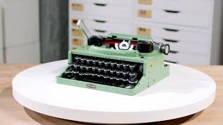 LEGO Ideas Typewriter | LEGO Designer Video 21327