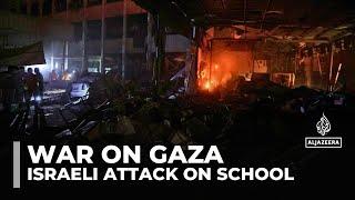 Children killed, wounded in Israeli attack on Gaza City school