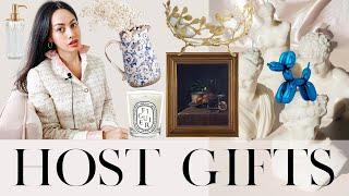 Last minute hostess gift ideas, host gift etiquette & what NOT TO GIVE