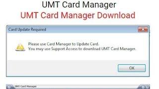 Umt card manager to update card counter Gsm Lalit