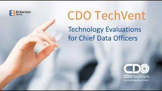 Data Catalogs CDO TechVent - Eckerson Group Special Virtual Event