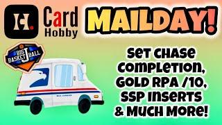 *CARD HOBBY MAILDAY!*  100 Card Delivery! Set Chase Completion, Gold RPA /10 + SSP Inserts & More!