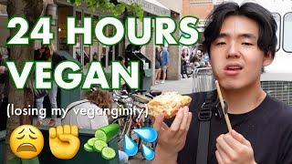 Eating Vegan for 24 Hours // Losing My Veganginity