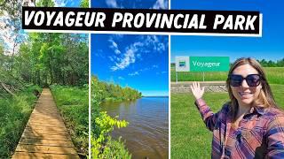 VOYAGEUR PROVINCIAL PARK Tour and Review | Ontario Camping