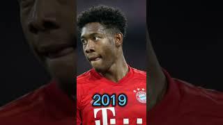 David Alaba in every year (2017-2022) #short #shortsvideo #evolution #davidalaba #fyp #fypシ