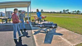 Top RC Scale T-28 Maiden Flight