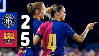 HIGHLIGHTS | BAY FC 2 vs 5 FC BARCELONA | USA TOUR 2024