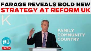 LIVE | Nigel Farage's Big Reveal: Reform UK Press Conference | Future Vision | UK News | Latest