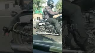 Royal enfield 650 cruiser spotted