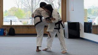 Tang Soo Do Clinch Sparring