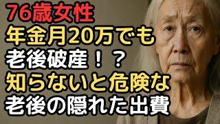年金月20万円でも老後破産！？知らないと危険な『隠れた出費』の真実