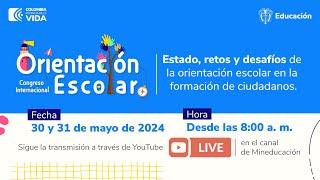 Día 1: Congreso Internacional de Orientación Escolar