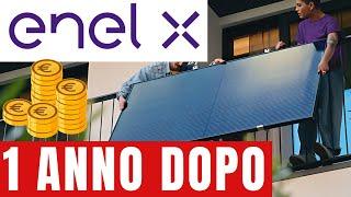 Kit Fotovoltaico da Balcone Enel X: 1 anno dopo, CONVIENE?