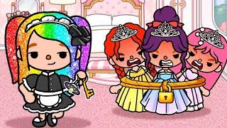 Poor Girls and Rich Princesses | Toca Life Story | Toca Boca