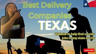 2025 Best Gig apps and Courier companies State of Texas