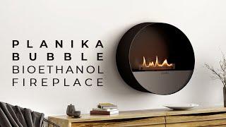 Senso Bubble Bioethanol Fireplace | Freestanding & Wall-Mounted | Planika UK