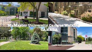 McMaster University Walking Campus Tour, Canada  McMaster health science McMaster University Tour