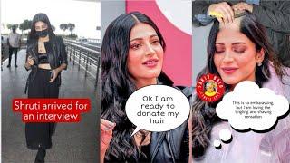 Shruti Haasan Hair Donation Fantasy Bald Headshave Imaginary Story